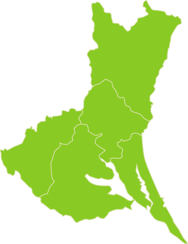 茨城県全域対応エリアマップ